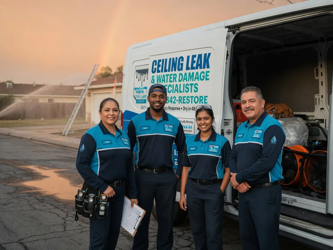 Ceiling Leak Cleanup company in Troutdale, VA