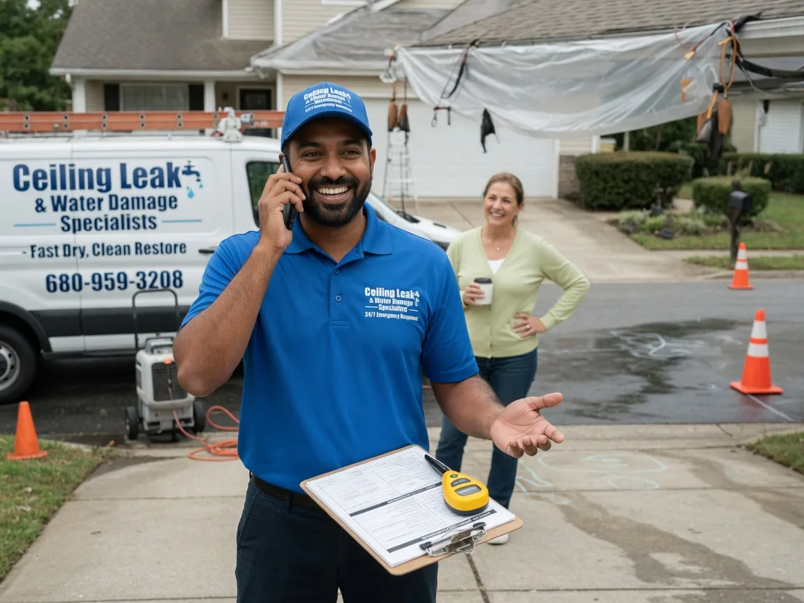 Ceiling Leak Cleanup Troutdale, VA FAQs